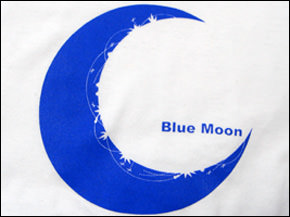 Blue Moon Tシャツ プリント