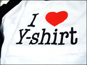I Love Y-shirt　Tシャツ　　　プリント