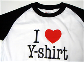I Love Y-shirt　Tシャツ　プリント