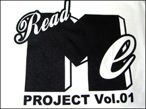 Read Me Project　Tシャツ　プリント
